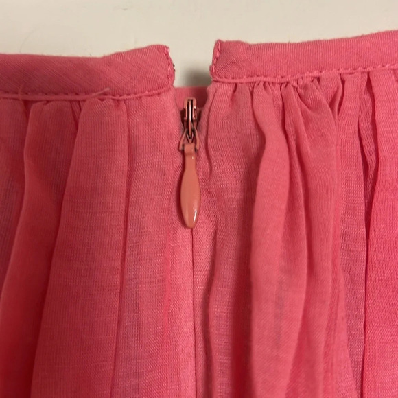 Banana Republic Bubblegum Pink Mini Skirt Size 0 Barbiecore Girlhoodcore Ballet - Picture 7 of 13